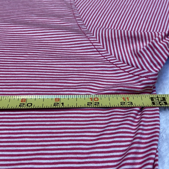 PETER MILLAR Size L Striped Polo Shirt - Picture 4 of 6